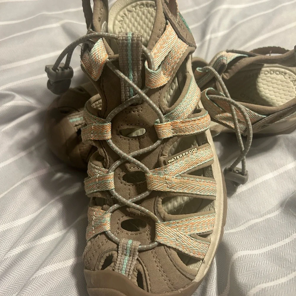 Keen Taupe Coral Women’s Whisper Waterproof Sandals - Picture 3 of 8